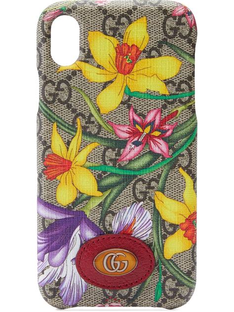 iphone xr case gucci|gucci print iphone xr case.